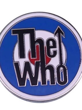 The Who, English rock band formed in London as The Detours in 1962 Enamel Pin
